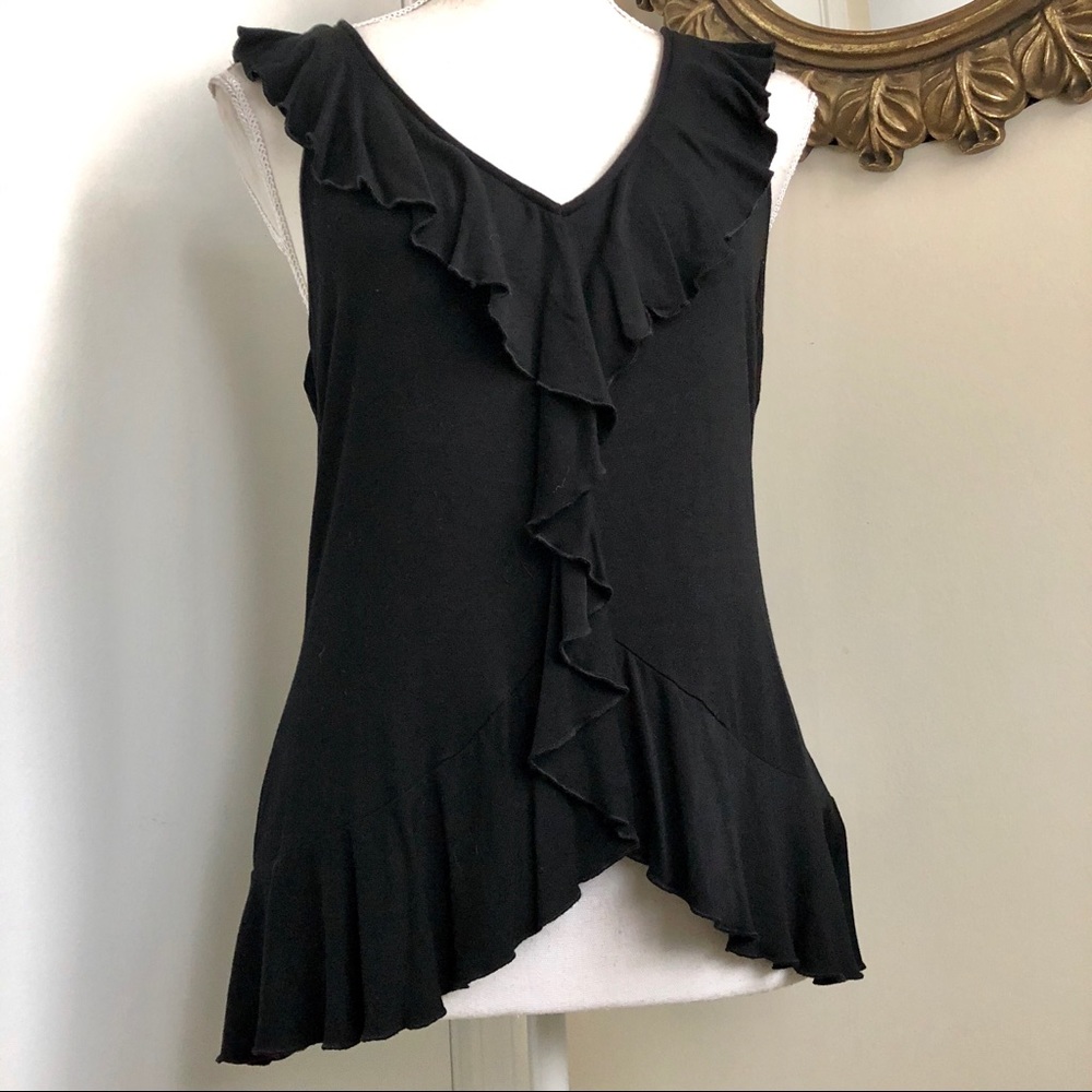 Boston Proper Ruffle Tank Top - Picture 3 of 5